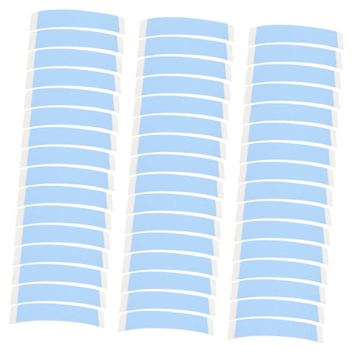 Didiseaon Wig Lace Glue 48pcs Adhesive Strips Wig Tape for Hair Curved Design Hold