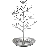 DESIGN: Dies ist ein gut gestalteter Schmuck Baum, hübsch und funktionell, mit einem antiken Vogel auf der Oberseite und eine Schale in der Unterseite.
