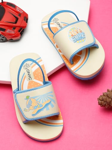 Image of ONYC Kids Surfing Slippers for Boys and Girls, Beige