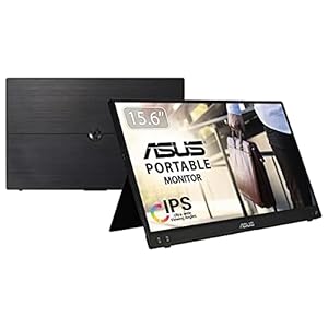 ASUS Zenscreen MB16ACV – laptopscherm 15,6 inch FHD – gaming of gaming – stroomvoorziening en weergave via USB-C of USB…