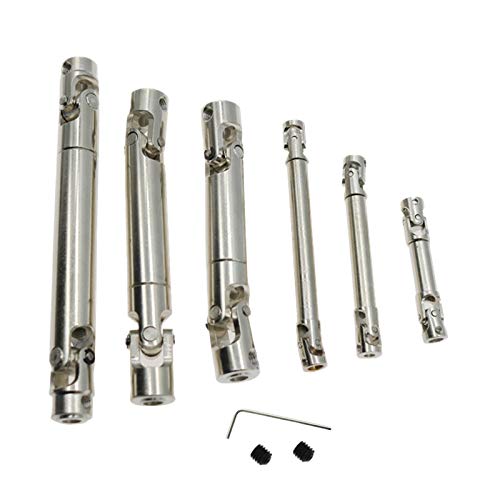 SUOFEILAIMU-PHONE CASE Metal Coupler 1pc Universal Transmission Telescopic Drive Shaft Joint Coupling Coupler for Motor Connector Rear (Inner Diameter : 90 115mm(Bore 5 5mm))