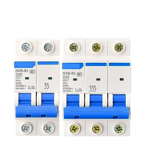 Disjoncteur miniature NXB-63 courbe D pour sécuriser la maison contre les surcharges - 2