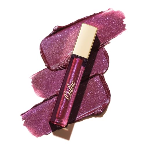 Oulac Pintalabios Mate Líquido - Morado Larga Duración Labios, Muy Pigmentadas, Cobertura Total Barra de Labios, Fórmula Cremosa, Sin Transferencia,Con Aceite de Rosa, Vegano MS05