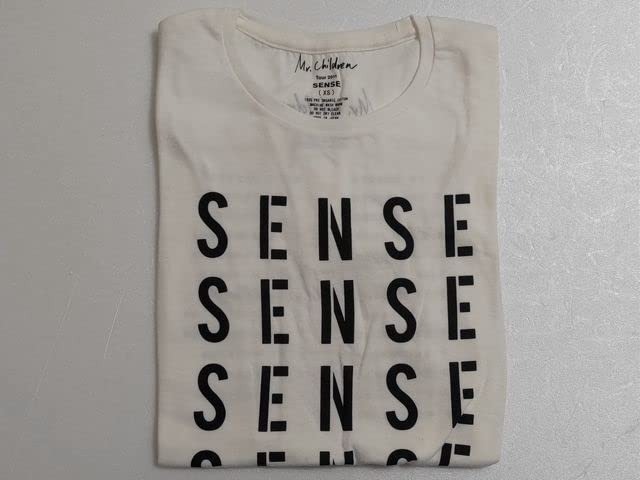 Mr.Children STAFF Tシャツ 2011 SENSE 正規 激安 店 Mr.Children TOUR 2011 SENSE STAFF Tシャツ