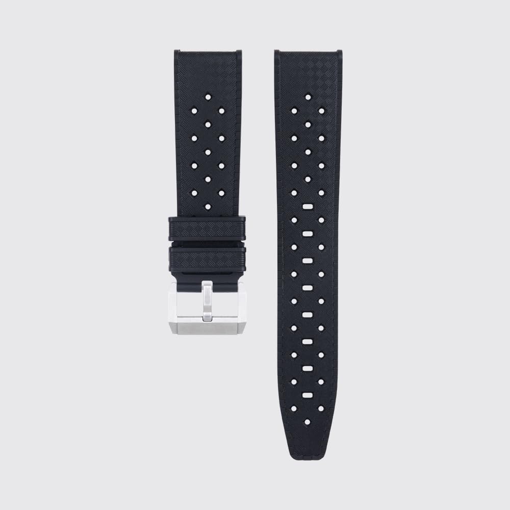 Dla Fifty Fathoms 5008B bransoletka do zegarka serii Barakuda 20mm dla paska Blancpain paski do zegarków z gumy silikonowej wymień