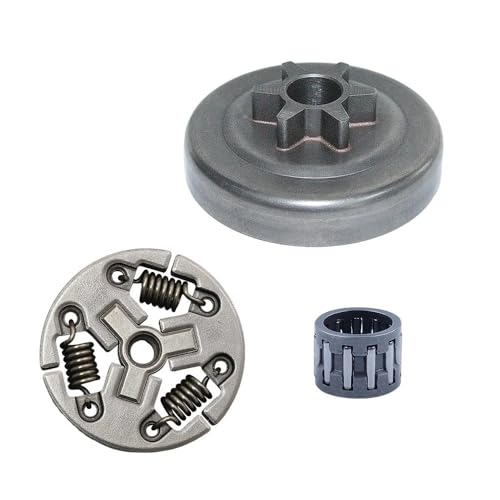 Tambor de embrague de cadena con piñón resistente para sierras CS-305 y CS-345 4