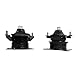 Front & Rear Motor Mount Set of 2 Fit for 2004-2008 Acura RL Compatible with A4526HY A4599HY
