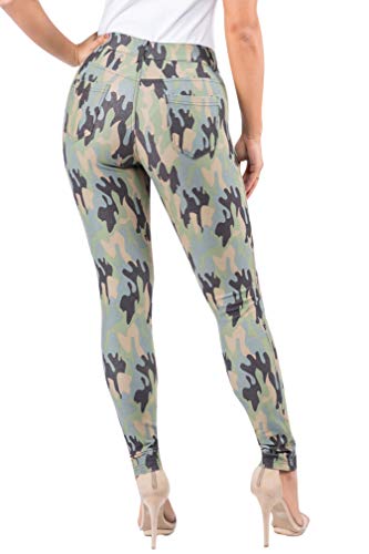 Image of YELETE Women's Basic Five Pocket Stretch Jegging Tights Pants