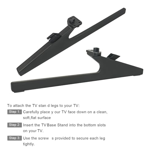 Pieds de rechange pour TV Hisense解决 support perdu écran 85 pouces - 4