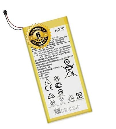 Image of THE BATTERY STORE Original HG30 Battery for Motorola G6 XT1791 XT1792 XT1793 XT1794 XT1795 XT1805 Battrey with 6 Month Warranty****(U125)