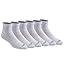 Solid White (6 Pairs) Solid White (6 Pairs)