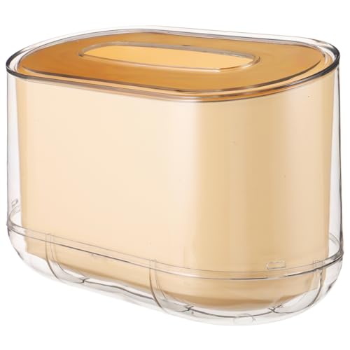 Mini caneca de basura blanca rectangular para escritorio miniatura 1