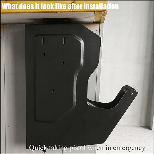 Boîte de rangement pour pistolet avec verrouillage biométrique rapide - 4