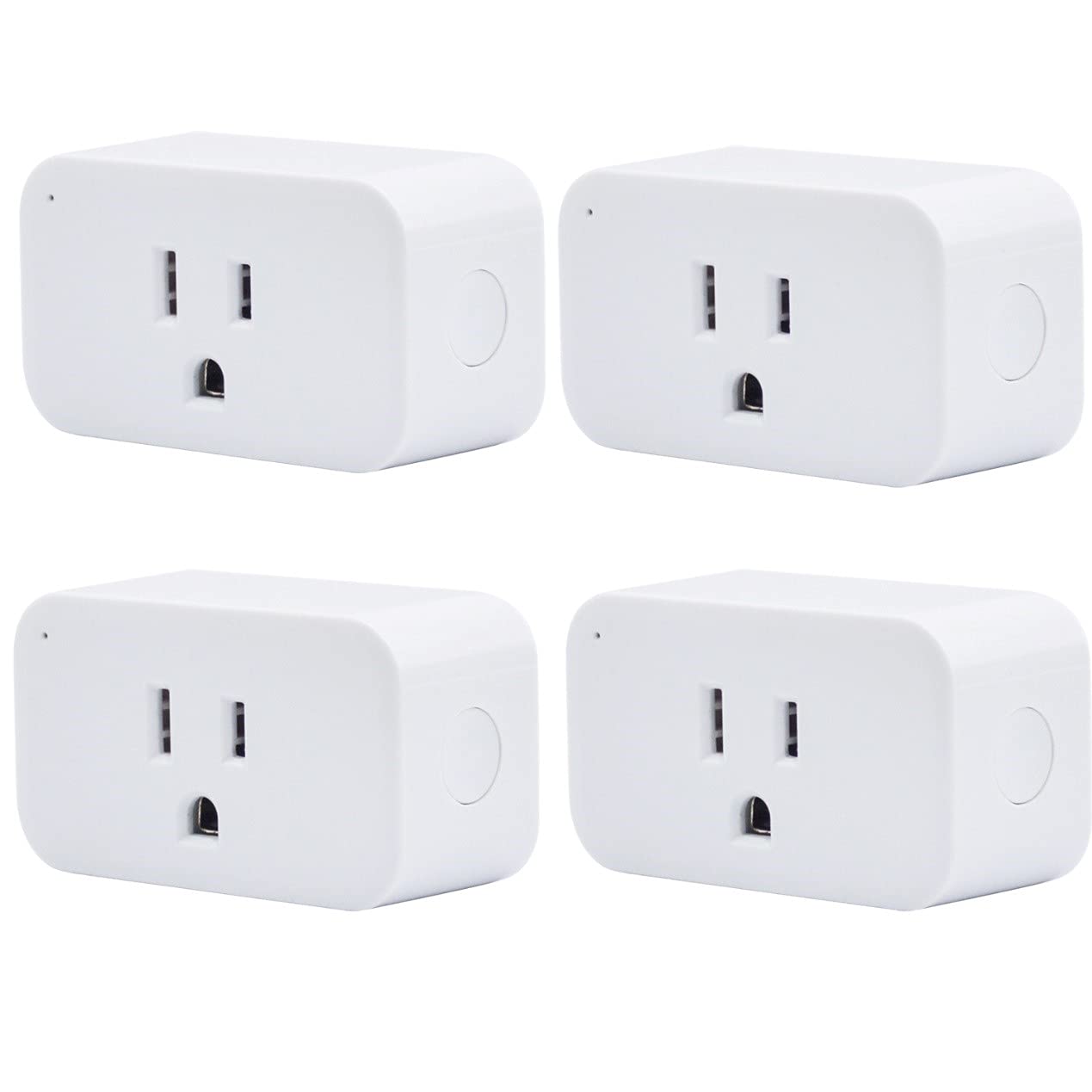 THIRDREALITY Zigbee Smart Plug 4 Pack, 15A Smart Outlet with Timer Function, Zigbee Repeater, ETL Certified, ZigBee Hub Re...