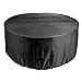 Meble ogrodowe Pokrywa Okrągły Tarpaulina Outdoor Garden Bench Sofa Grill Grill Dustoszczelny Anti-Snow Anti-UV, Czarny, 22 Rozmiary GHHZZQ (Color : Black, Size : 250x110cm)