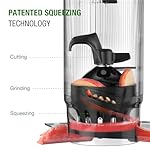 Juicer Machines, TUUMIIST Cold Press Juicer with 5.3" Extra Large Feed Chute Fit Whole Fruits & Vegetables Easy to Clean, High Juice Yield, BPA Free (Black) - Image 5
