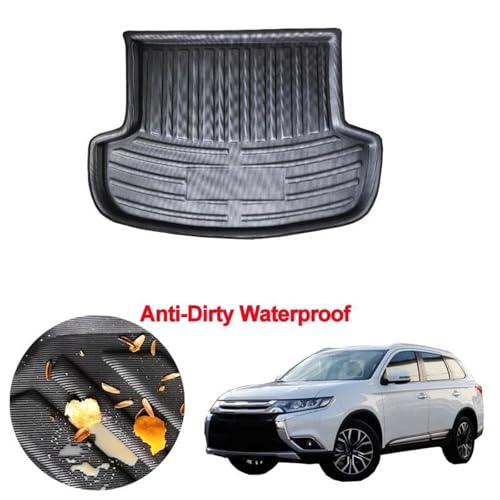 Tapis coffre arrière voiture Mitsubishi Outlander 3 2014-2019