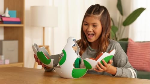 Image of The Super Mario Galaxy Movie - 9-Inch Yoshi Egg Playset with 1.5 inch Yoshi and Exclusive Fire Mario Action Figures, Opens to Reveal Double-Sided Playset!