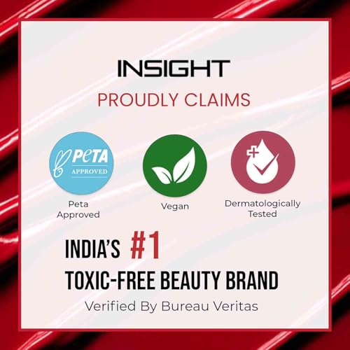 Image of INSIGHT Non Transfer Lip Color - Top Notch | Waterproof| Matte Finish| Transfer & Smudge Proof| Lightweight| 12 Hr Wear| Highly Pigmented 4 ml (Pack of 2)