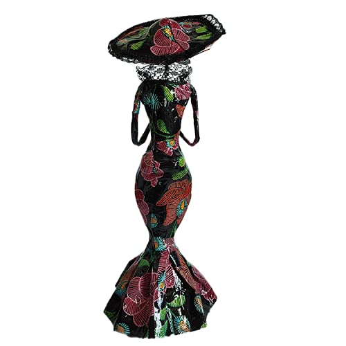 Decorative Paper Mache Figurine La Catrina