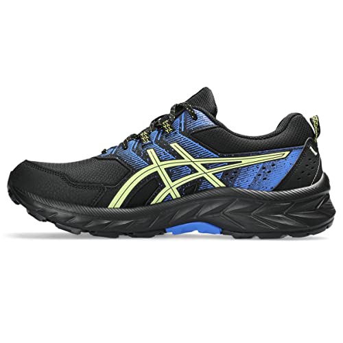 ASICS Men's Gel-Venture 9 Shoes, 7.5, Black/Glow Yellow