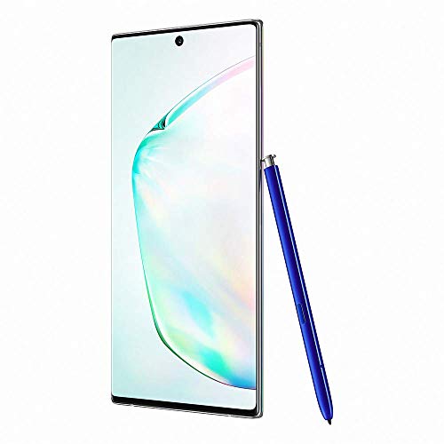 41rkRJj0WLL Samsung Galaxy Note 10+ - Smartphone Portable débloqué 4G (Ecran: 6,8 pouces - 256 Go - Double Nano-SIM - Android) - Argent