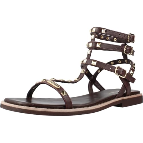 Les Tropeziennes por M. Belarbi Mujer Coralie Zapatos Ciudad Sandales, Chocolate, 37 EU