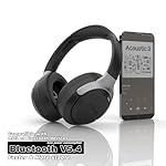 LC30Pro Hybrid Active Noise Cancelling Headphones Over Ear, 100H Playtime Wireless Bluetooth Headphones with Mic, HiFi Audio, 3 EQ Modes, Low Latency, Foldable for Gaming/Travel/Office - Image 5
