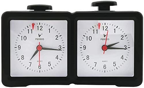 Analog Chess Clock Mechanical Chess Clocks Garde Chess Clock Count Up Down Analogue for Game Competition