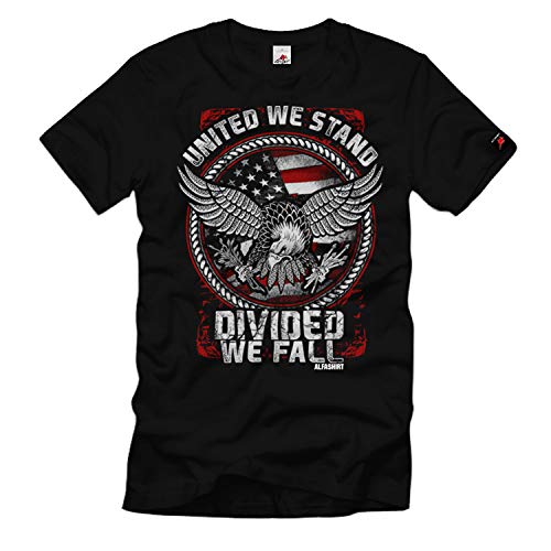 T-shirt avec phrase United We Stand Veteran pour homme look militaire