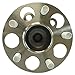 TRQ Rear Wheel Bearing and Hub Assembly Compatible with 2010-2015 Toyota Prius 2012-2015 Toyota Prius Plug-in