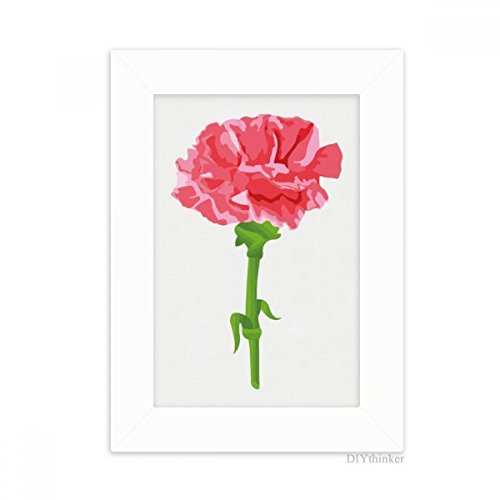 Convient 10.2 x 15.2cm Cadre Photo Multicolore Fleur Carnation Bureau