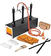 Yoursme DFPROF3b Triple Burner Portable Propane Forge, 2500°F /1370? Gas Forge Large Square Capac...