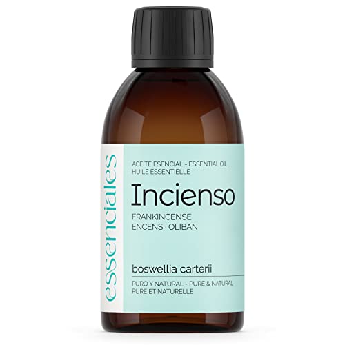 Essenciales - Aceite Esencial de Incienso, 100% Puro, 200 ml | Aceite Esencial Boswellia Carterii
