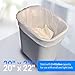 Reli. 2-4 Gallon Trash Bags | 2000 Bags | Clear | Bathroom | Strong | Garbage
