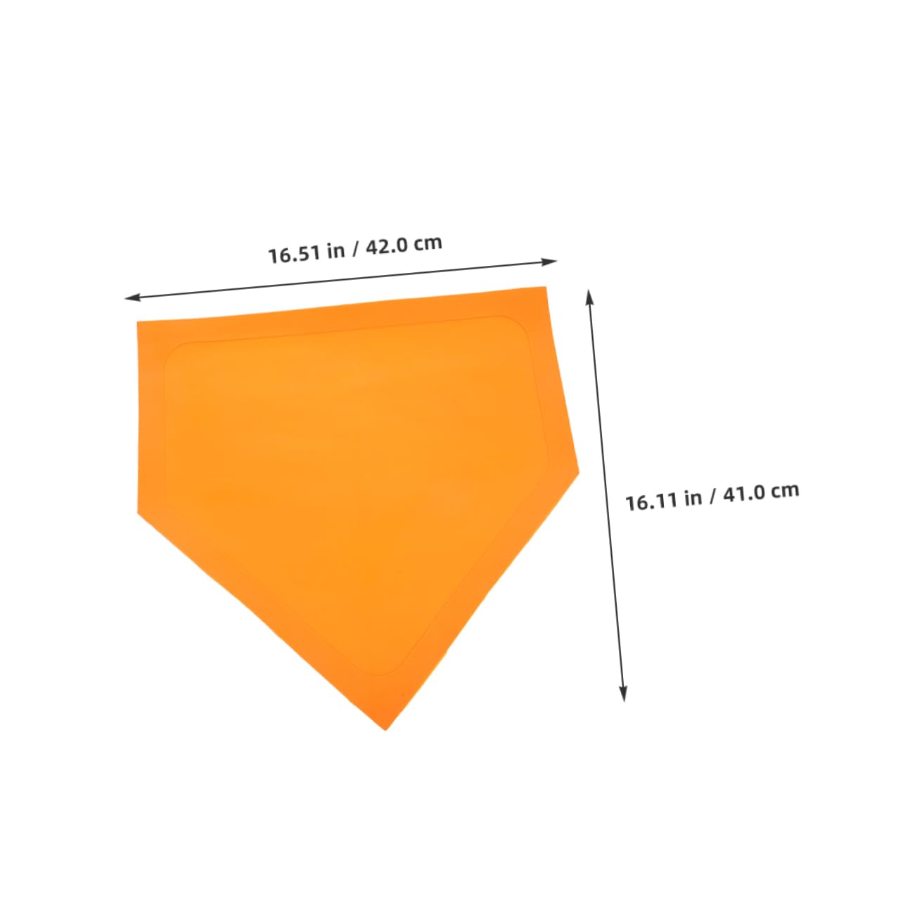 GALPADA Portable Baseball Plate Set Pcs Flat Disc for Softball Pitching Practice for Gym Teachers