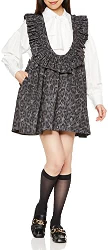 Amazon.co.jp: [コエル] カジュアルドレス レオパードフリルミニ
