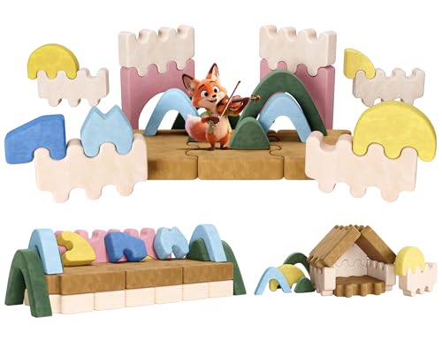 Best Foam Couch for Kids: Top Comfortable and Convertible Sofas Reviewed 19 CoziBB Modular Kids Play Couch, 22Pcs Toddler Couch with Convertible Foam for Inspiring Child Creativity, Kids Couch for Playroom Bedroom