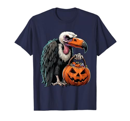 Bolsa de Dulces Espeluznante Fantasma Buitre de Halloween Aterrador Camiseta