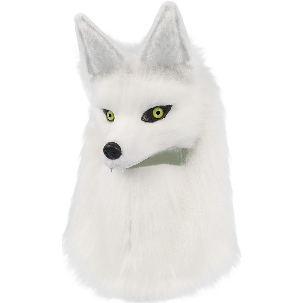 Masque De Chien Poilu, Loup, Tête Entière, pour Déguisement d'halloween, Femmes Hommes.