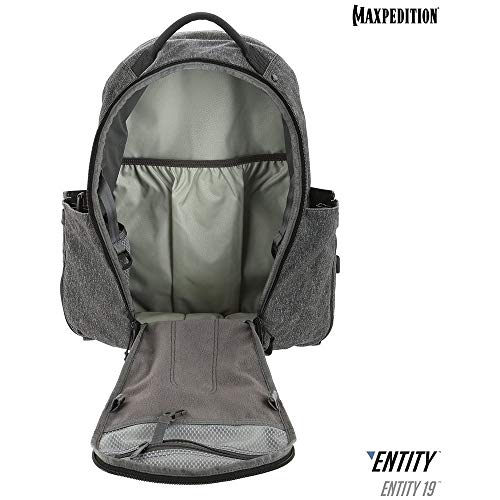 Maxpedition Entity 19 Ccw-Enabled Edc Backpack 19L (Charcoal) #TOP2