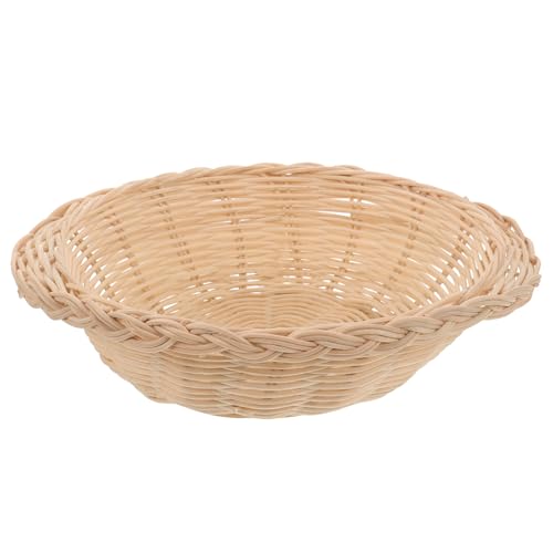 TOYANDONA Cesta Tejida para Ollas de 20 CM Soporte Multifuncional de Aislamiento Térmico Blanco Agarradera para Cacerolas Domésticas y Suministros de Cocina Adecuado para Proteger