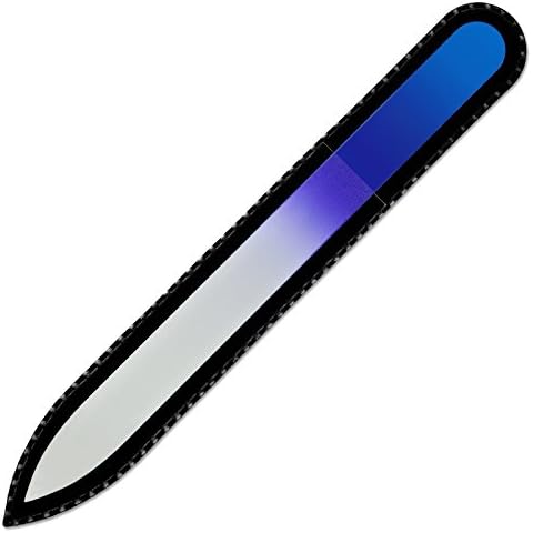 Mont Bleu Black Pouch Crystal Nail File Cover