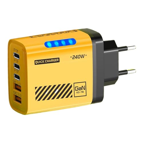 Bloque Cargador USB - Cargador De Pared USB Multipuerto,Estación De Tomas Múltiples Adaptador De Bloque para Uso En Sala De Estar Baño Oficina En Casa Interior Y Exterior