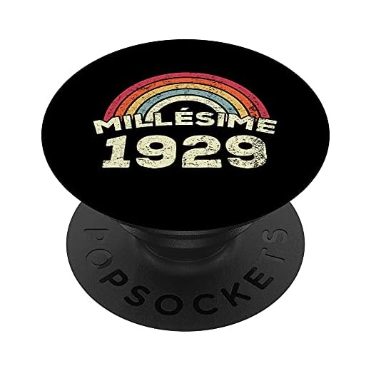 92 años de cumpleaños militar, 1929. Fabricado en 1929 PopSockets PopGrip Intercambiable