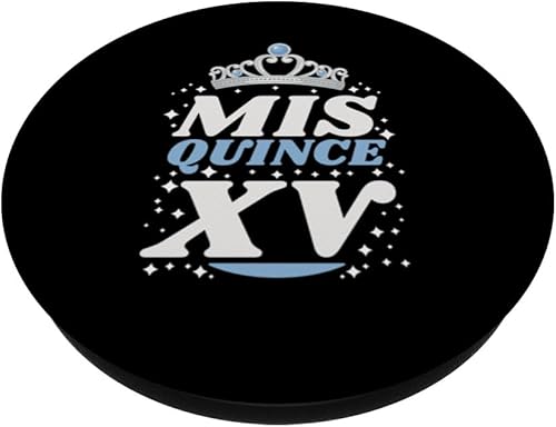 Miniatura 2 de Sweet 15 Mexican Birthday Party Quinceanera Mis Quince Años PopSockets Swappable PopGrip