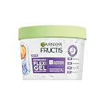 Garnier Fructis Metodo Ricci Flexi Gel, Per Onde, Boccoli e Ricci, Idratazione e Definizione, Senza Residui Sui Capelli, Con Acido Ialuronico e Agente di Styling Liquido, 370 ml