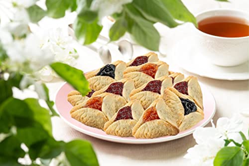 Stern's Bakery Hamentaschen Purim Gifts | Mishloach Manot | Shortbread Cookies With Apricot, Raspberry,Prune Filling |Shalach Manos Purim Basket | Kosher Gourmet Hamentashen Cookies #TOP4