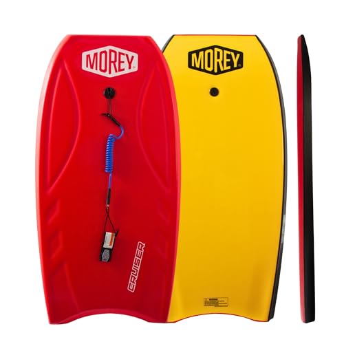 MOREY® Cruiser, The Original Bodyboard; 42.5 in Full Size Body Boards for Beach, for All Skill Levels, Engineered with HDPE Slick Bottom for Speed, Front Deck Contours for Grip (2025 Model)