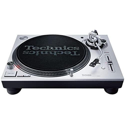 Technics SL1200MK7PS Pro DJ Turntable Stable Rotation Coreless Direct Drive Motor Vibration Resistant Cabinet Enhanced Tracking Tonearm Noise Suppressing Insulator Silver Edition